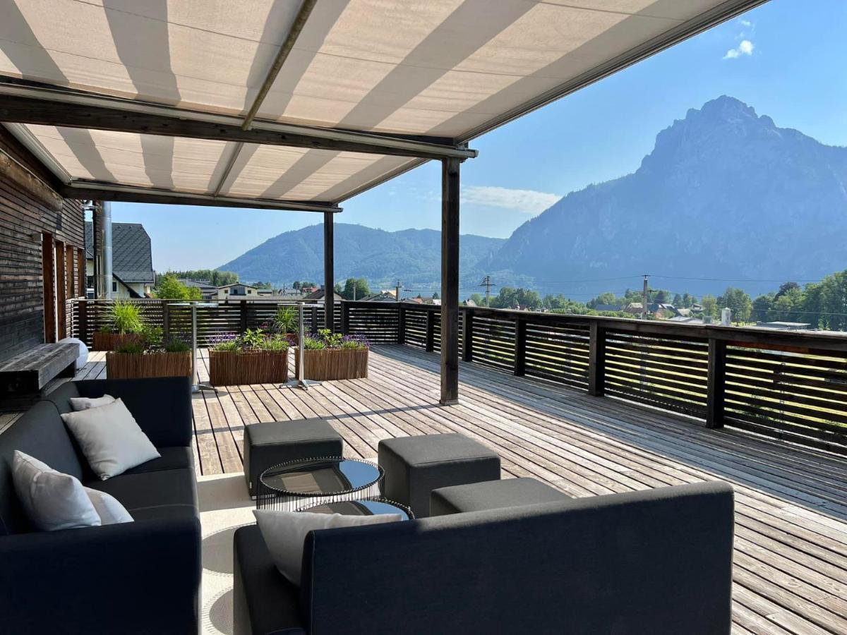 Apartmenthotel 'S Mitterndorf Traunkirchen Exterior foto
