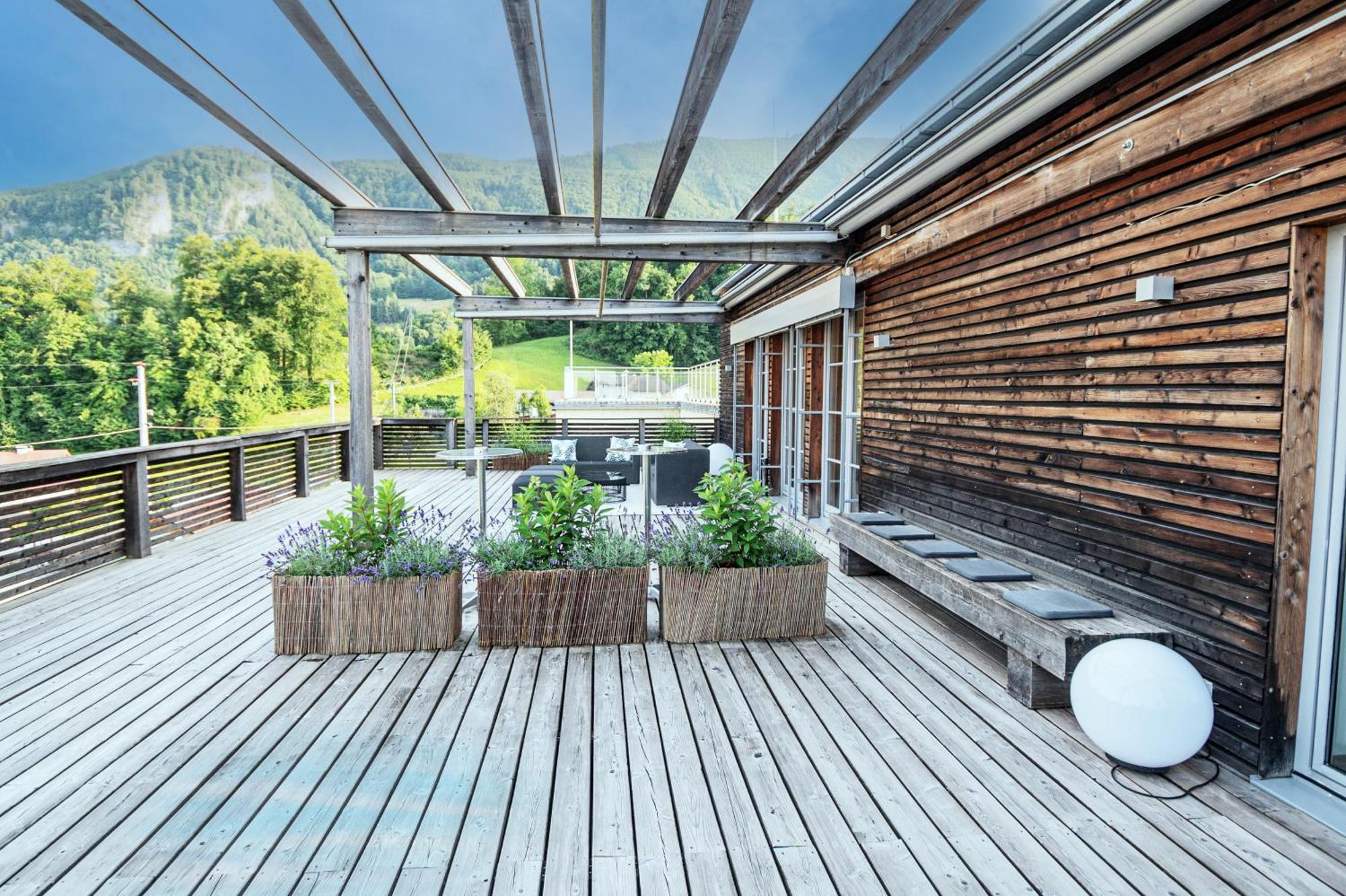 Apartmenthotel 'S Mitterndorf Traunkirchen Exterior foto